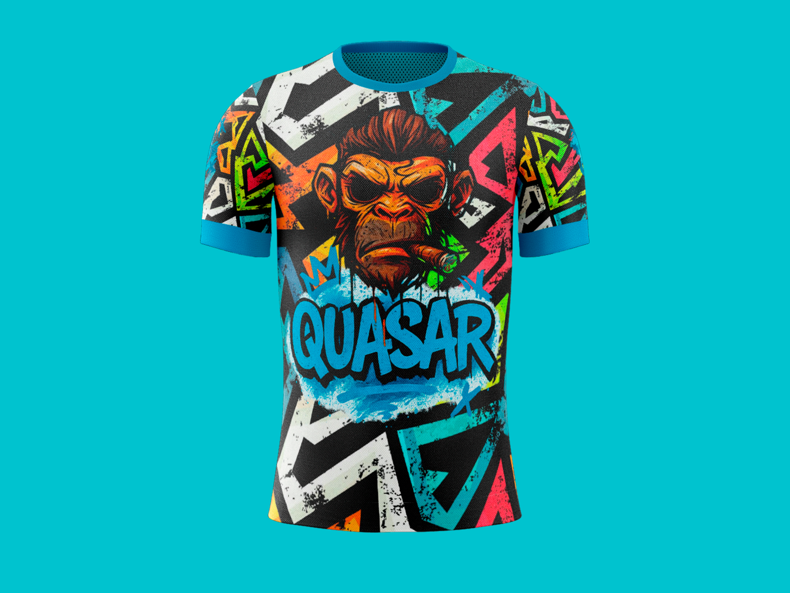 Camiseta Quasar Impresión 360º