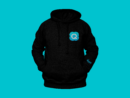 sudadera quasar negra merchandising oficial